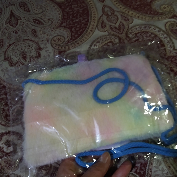 Sequins soft plush tie dye unicorn girls - Picture 3 of 8